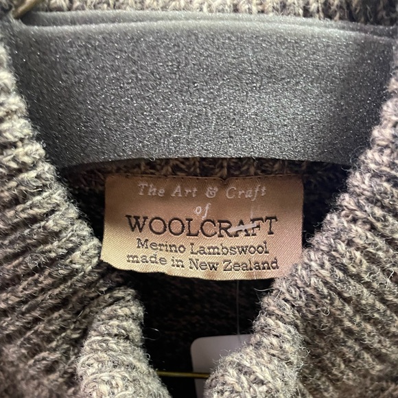 🤎Vintage Great Condition WoolCraft Merino Lambswool M Vest Made in New Zealand - Picture 4 of 6